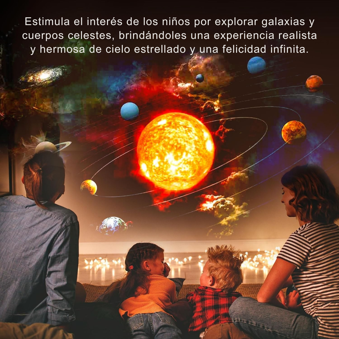 Proyector de Galaxias, planetas y Estrellas – Crea un Cielo Nocturno en Casa